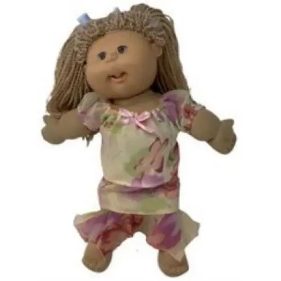 Size 8 Matching Girl And Doll Chiffon Flowers Skirt And Blouse image {2}