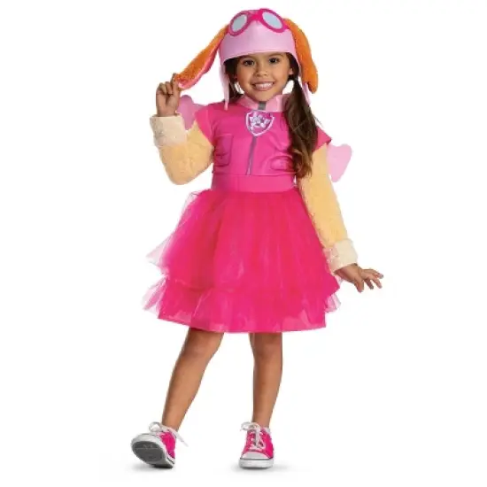 PAW Patrol Nickelodeon Girls' Skye Deluxe Tutu Costume Jumpsuit image {7}