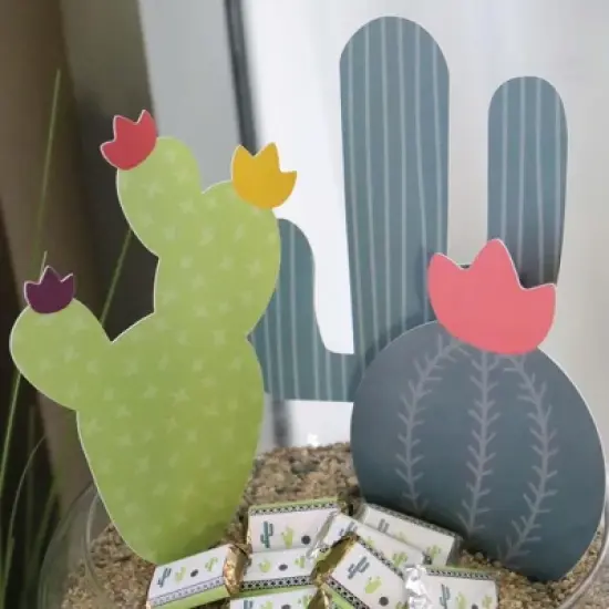 Big Dot of Happiness Prickly Cactus Party - Cactus Decorations DIY Fiesta Party Essentials - Set of 20 image {5}