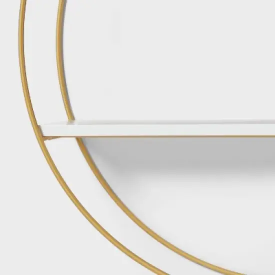 Kids' Round Shelf with Gold Wire - Pillowfort&trade; image {3}