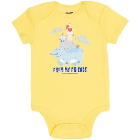 Lyrics by Lennon and McCartney Baby 5 Pack Bodysuits Newborn to Infant image {4}