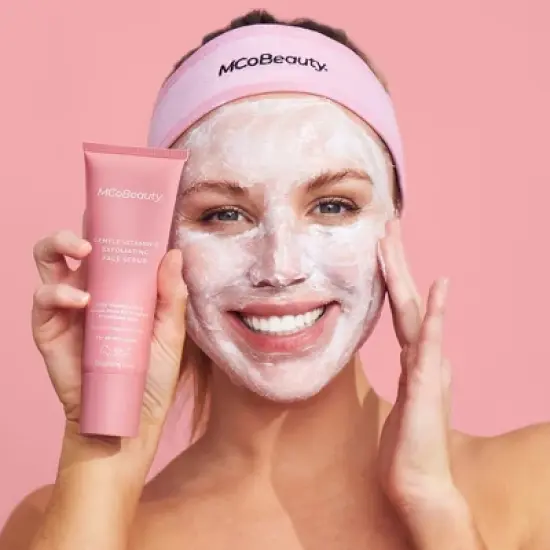 MCoBeauty Gentle Vitamin C Exfoliating Face Scrub - Face Scrub Cleanser - 4.06 oz image {2}