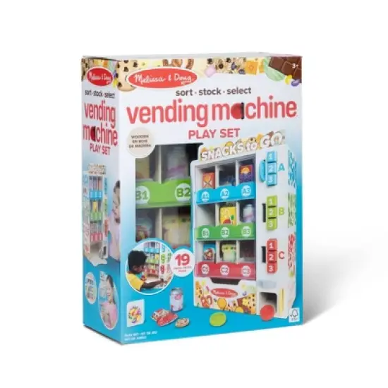 Melissa & Doug Sort, Stock, Select Wooden Vending Machine Play Set image {2}