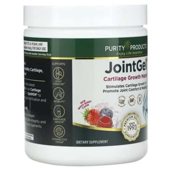 Purity Products JointGel, Mixed-Berry, 8.99 oz (255 g) image {3}