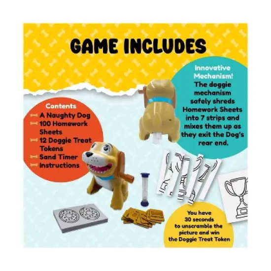 University Games The Dog Ate My Homework Board Game image {5}