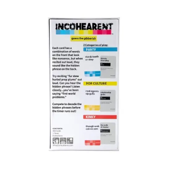 Incohearent by What Do You Meme? Board Game image {3}