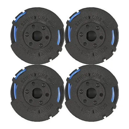Ryobi P2000-P2005 Trimmer (4 Pack) Replacement Spool W/Line - 310917001-4PK image {1}