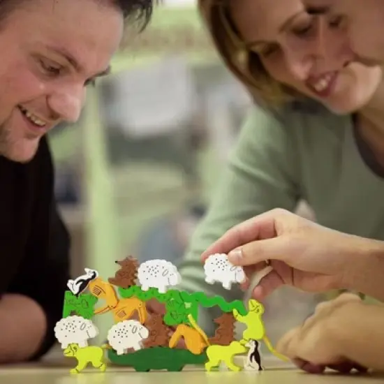 HABA Animal Upon Animal - Classic Wooden Stacking Game (Made in Germany) image {7}