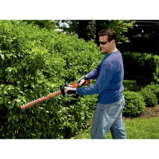 Black & Decker - 40V Cordless Lithium-Ion 24 in. Dual Action Hedge Trimmer image {2}