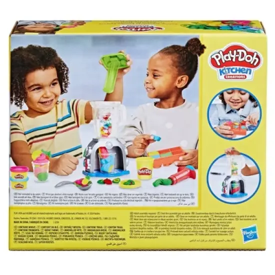 Play-Doh Swirlin' Smoothies Blender Playset - 11pc image {3}