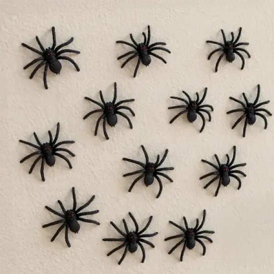 Boland Spiders Halloween Decoration | Bag Of 12 image {4}