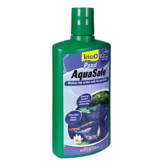 Tetra Pond AquaSafe Makes Tap Water Safe for Pond Fish Water Conditioner - 16.9 fl oz image {1}