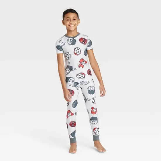 Boys' Disney Avengers 2pc Sleep Pajama Set - Gray image {3}
