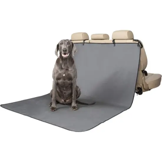 PetSafe Happy Ride Waterproof & Machine Washable Cargo Liner for Pets, Fits Most Vehicles, Grey (70"L x 50"W) image {2}