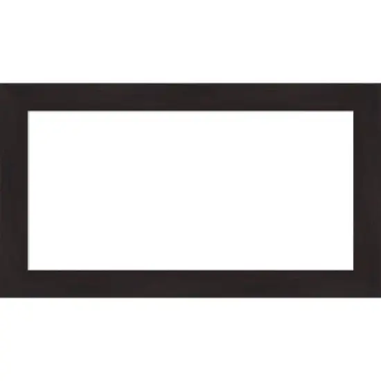 Amanti Art Furniture Espresso Narrow Framed Magnetic Dry Erase Board image {15}