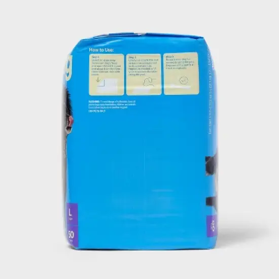 Clean Scent Dog Training Pads - L - 50ct - up&up&trade; image {3}