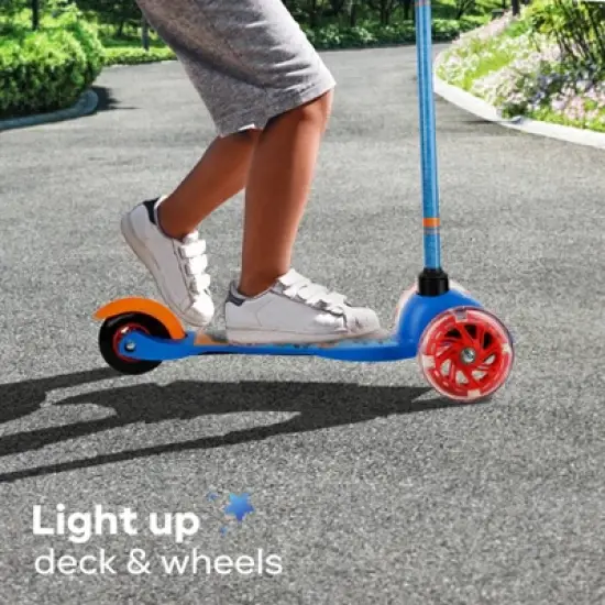 Hot Wheels Tilt and Turn Light Up 3 Wheel Scooter image {11}