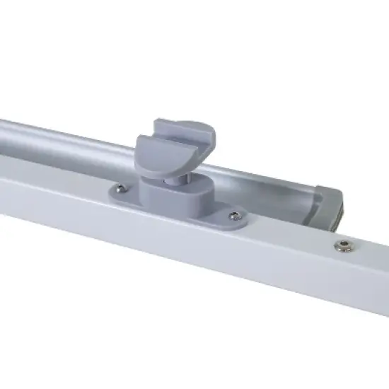 Sunnydaze Double-Sided Magnetic Mobile Whiteboard with Markers - 73.75" W x 21" D x 77" H image {3}