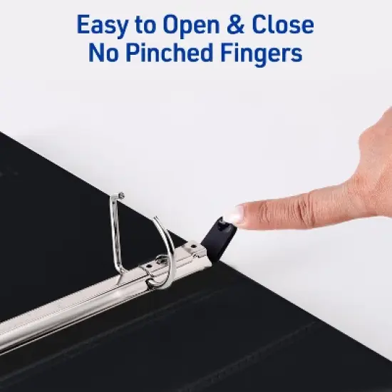 Avery Heavy-Duty Binder, 1.5" Slant Rings, White (79795) image {2}