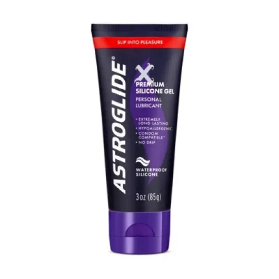 Astroglide X Premium Silicone Gel Personal Lube - 3oz image {6}