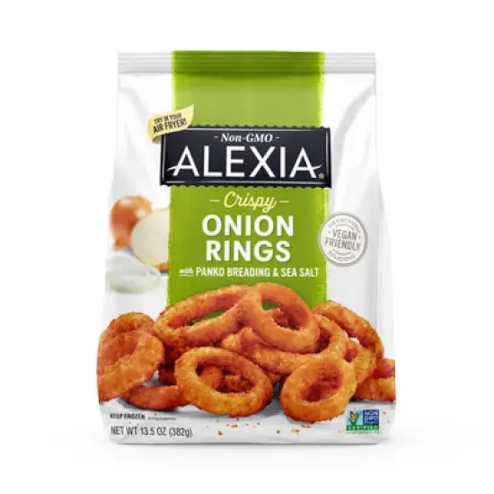Alexia Frozen Crispy Vegan Onion Rings - 13.5oz image {10}