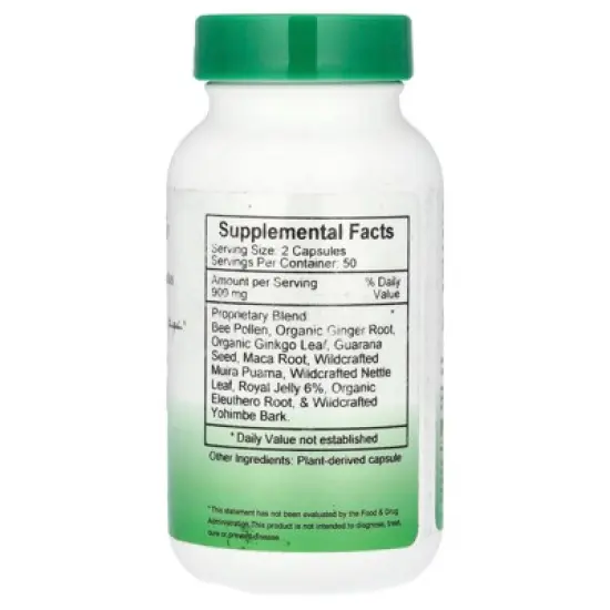 Christopher's Herbal Libido Formula - 475 mg - 100 Vegetarian Capsules image {1}