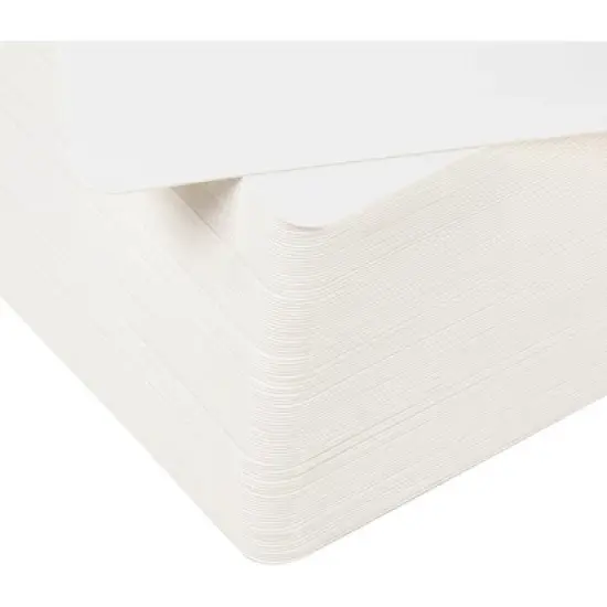 Juvale Blank Index Cards - 100-Count Blank Flash Cards, for Business Cards Message Cards, DIY Gift Cards, White, 3 x 5 Inches image {5}