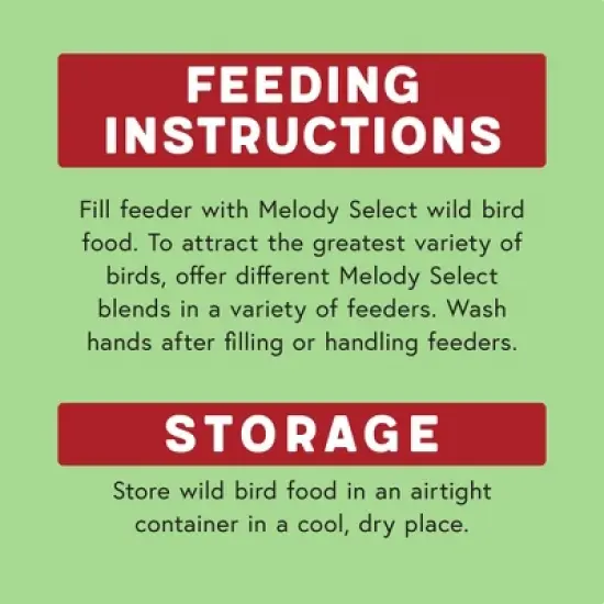 Melody Select 4.5lb Nut, Fruit & Berry Wild Bird Food image {8}