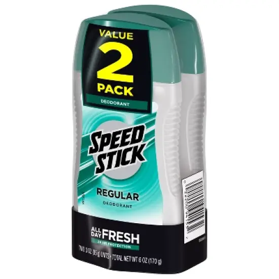 Speed Stick Solid Deodorant - Fresh Scent - Aluminum-Free 3oz/2pk image {13}