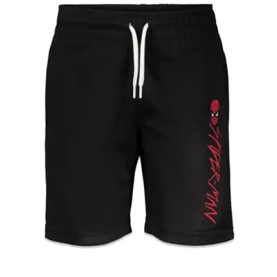 Marvel Avengers Spider-Man Toddler Boys 2 Pack Shorts Black  image {1}