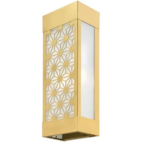 Livex Lighting Berkeley 2 - Light Wall Light in  Satin Gold image {2}