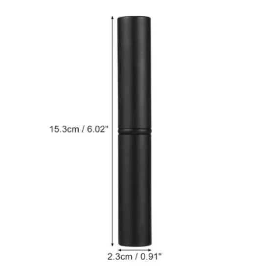 Unique Bargains 5 Pcs Makeup Brush Set, Travel Blending Foundation Contour Concealer Blusher Brush 15.3x2.3cm image {3}