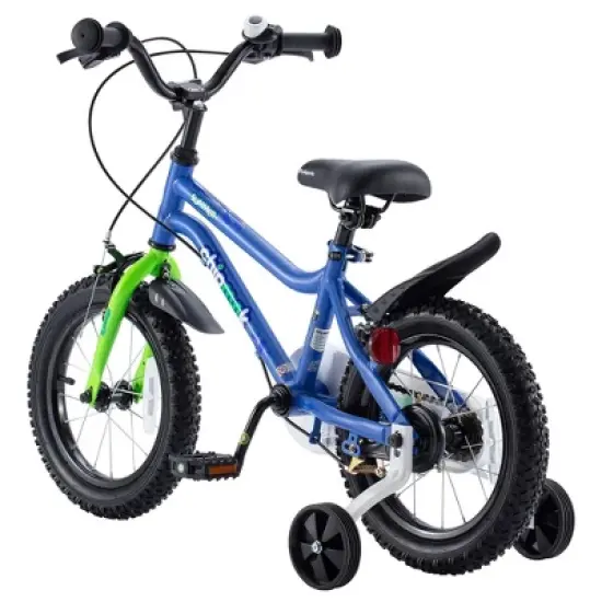 RoyalBaby Chipmunk Kids Bike with Dual Handbrake, Training Wheels, Kickstand, Bell & Tool Kit for Boys and Girls Ages 4 to 7 image {2}