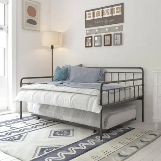 Waldorf Metal Daybed and Trundle - Room & Joy image {4}