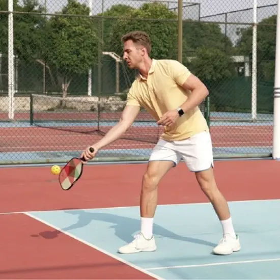 Orca Cascade Polymer Honeycomb Pickleball Paddle with Neoprene Cover and Carry Bag image {4}