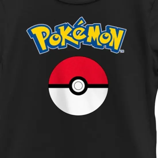 Girl's Pokemon Classic Logo T-Shirt image {1}