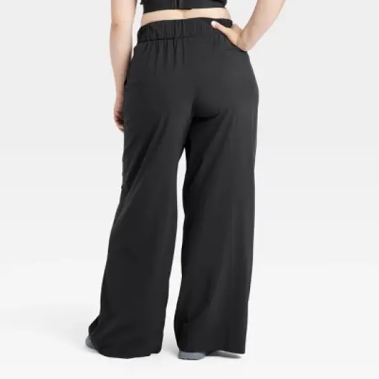 Women's Active Light High-Rise Wide Leg Pants - All In Motion&trade; image {3}