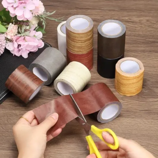 Unique Bargains Self-Adhesive Waterproof Leather Repair Tape for Furniture Sofa Couch image {2}