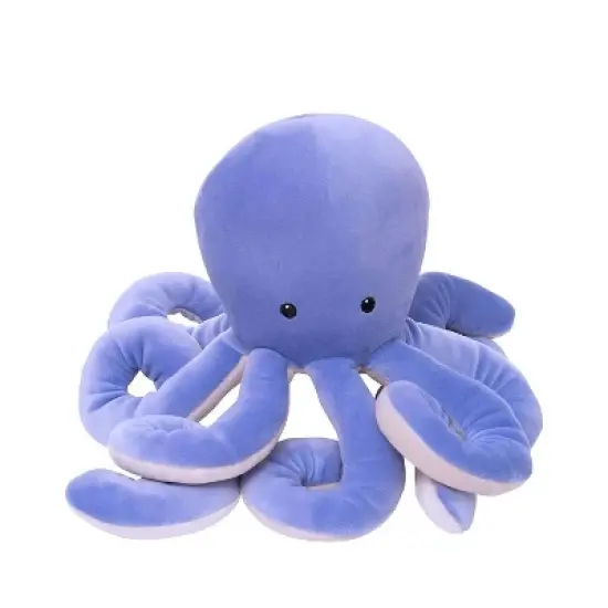 Manhattan Toy Sourpuss Octopus Velveteen Sea Life Toy Stuffed Animal, 13" image {9}