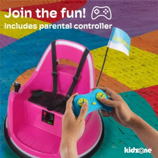 Kidzone 360 Spin Wifi Bumper Car for Toddlers & Kids image {5}