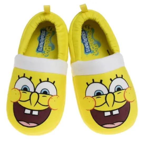 Nickelodeon SpongeBob SquarePants Little Kids Dual Sizes Slippers image {4}