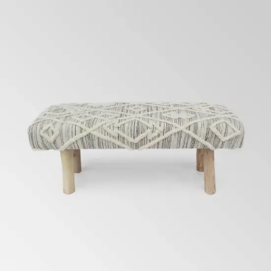 Laveta Boho Rectangular Bench - Christopher Knight Home image {8}