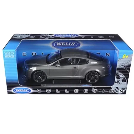 Bentley Continental Supersports Coupe Grey 1/18 Diecast Model Car by Welly image {2}