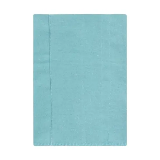 Hudson Baby Cotton Flannel Burp Cloths, Soft Teal Dino, One Size image {4}