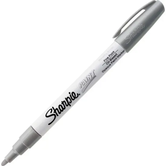 Sharpie Permanent Paint Marker Fine Point Silver 35545 image {2}