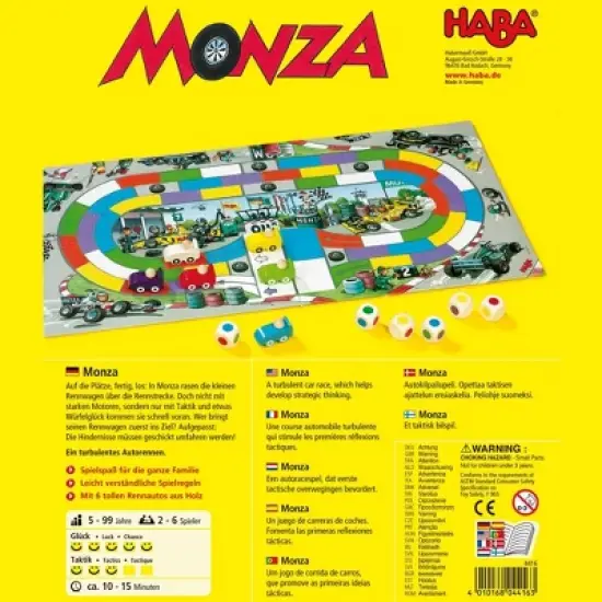 HABA Monza - A Car Racing Beginner's Board Game image {3}