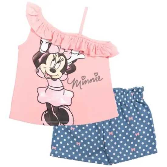 Disney Minnie Mouse Tank Top and Shorts Infant to Big Kid  image {10}