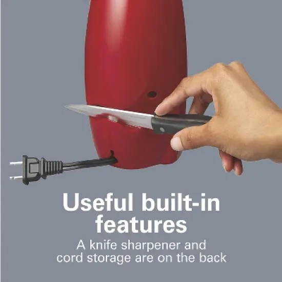 Beach Automatic Can Opener, Electric with Auto Shutoff & Knife Sharpener image {5}