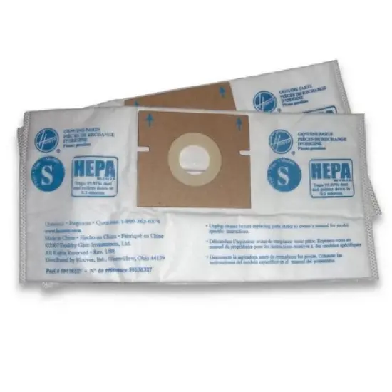 Hoover Type S HEPA Bag (4-Pack) 4010808S image {1}