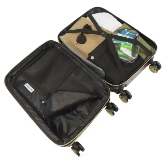 WB Harry Potter Ful Hogwart Express Hardside Printed Abs 25 Inch Luggage Burgundy image {4}